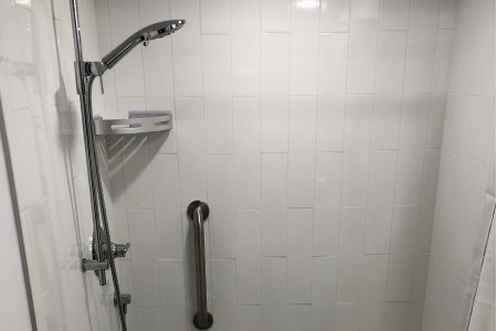 Complete shower renovation in calgary