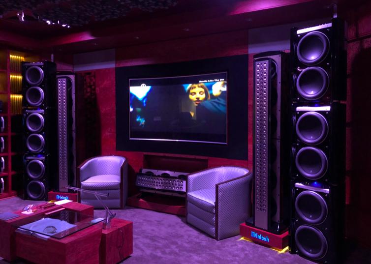 Home theatre and audio rooms