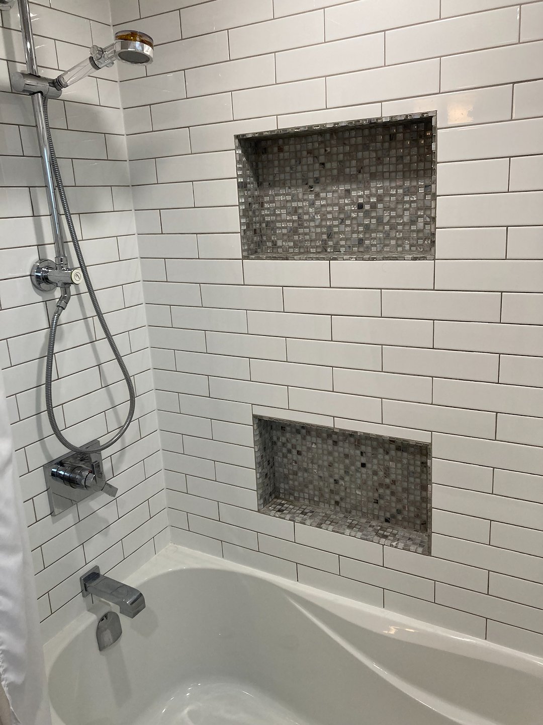Bathroom Renovation in McKenzie Lake, Calgary. We use high quality materials and fixtures for superior longevity.